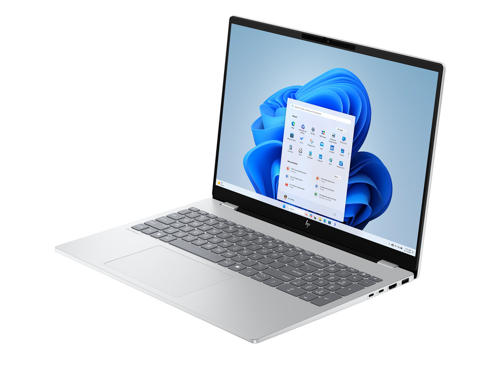 HP OmniBook 7 Laptop AI 16-ay0087nr 16", Touch screen, Windows 11 Home,  Intel® Core™ Ultra 7, 16GB RAM, 1TB SSD, NVIDIA® GeForce RTX™ 4050, 2K, Glacier silver
