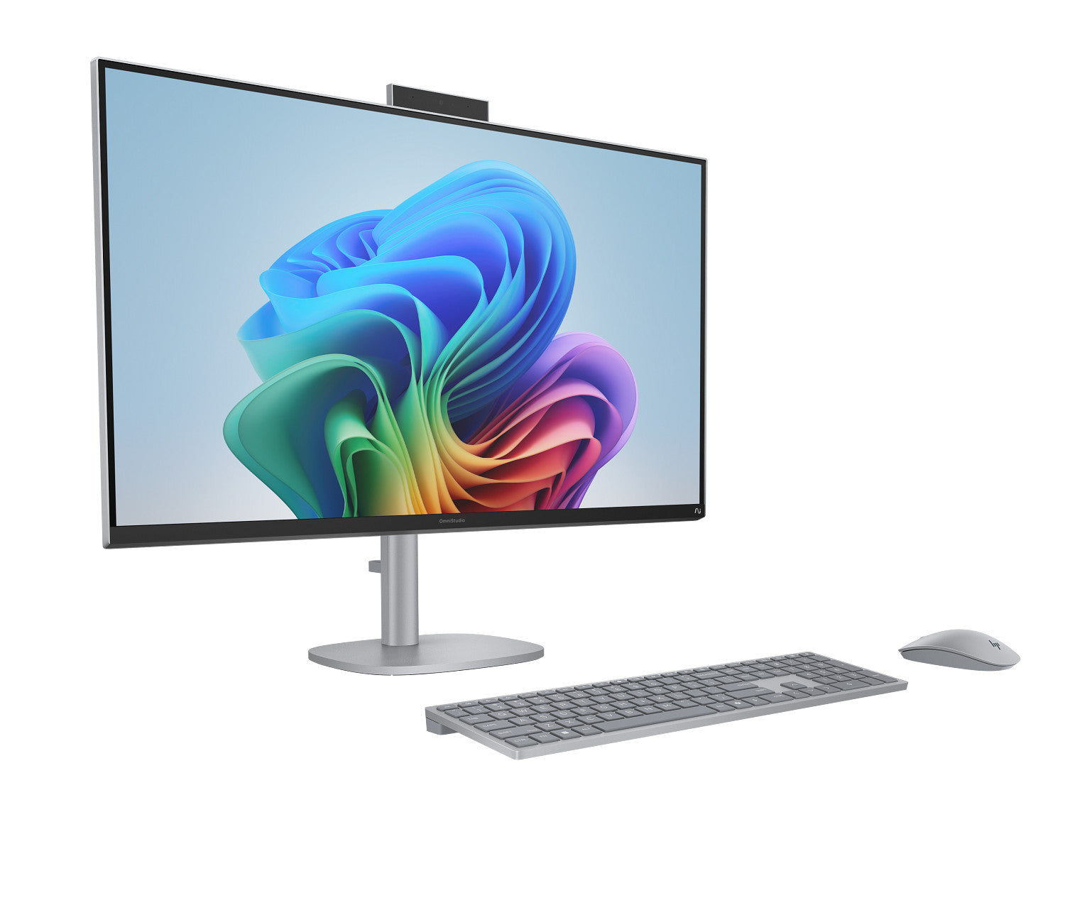 HP OmniStudio X All-in-One Desktop Next Gen AI 32-c1075t PC, Windows 11 Home, 31.5", Intel® Core™ Ultra 7, 16GB RAM, 1TB SSD, 4K UHD, Meteor silver