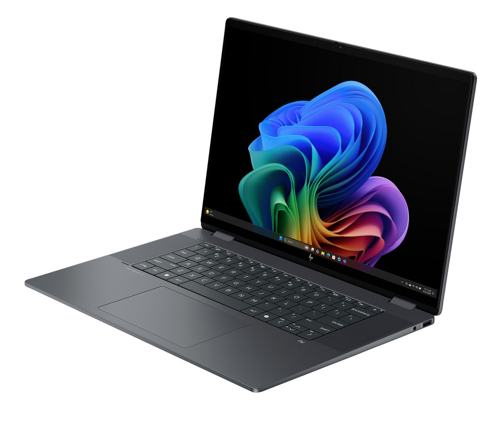 HP OmniBook X Flip 2-in-1 Laptop Next Gen AI 14-fm0047nr 14", Touch screen, Windows 11 Home,  Intel® Core™ Ultra 7, 16GB RAM, 512GB SSD, 2K, Glacier silver