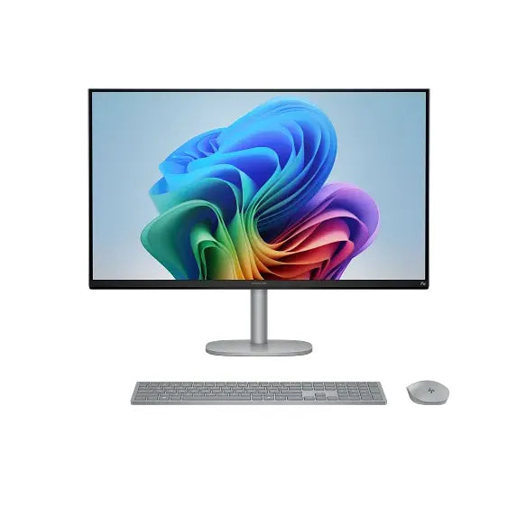 HP OmniStudio X All-in-One Desktop Next Gen AI 32-c1075t PC, Windows 11 Home, 31.5", Intel® Core™ Ultra 7, 16GB RAM, 1TB SSD, 4K UHD, Meteor silver
