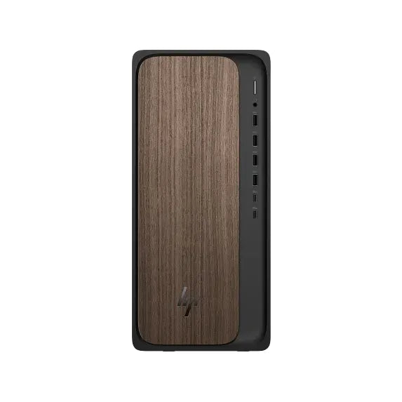 HP OmniDesk Desktop AI M03-0155t PC, Windows 11 Home, Intel® Core™ Ultra 5, 16GB RAM, 1TB SSD, Dark wood